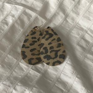 Nickel & Suede earrings